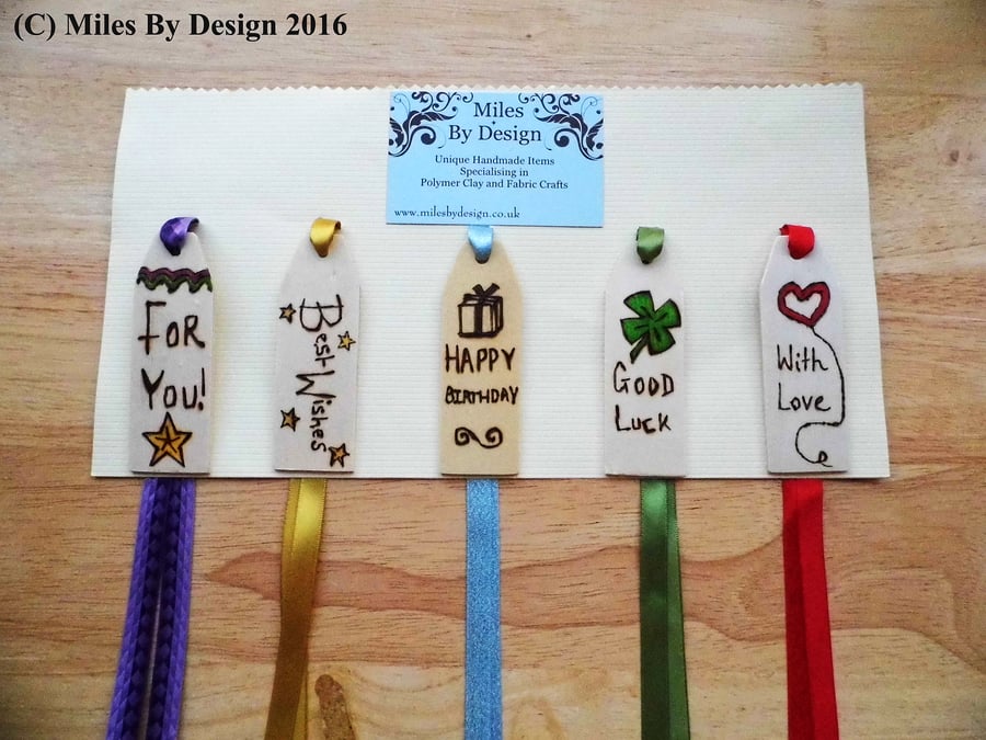 Assorted Wooden Gift Tags