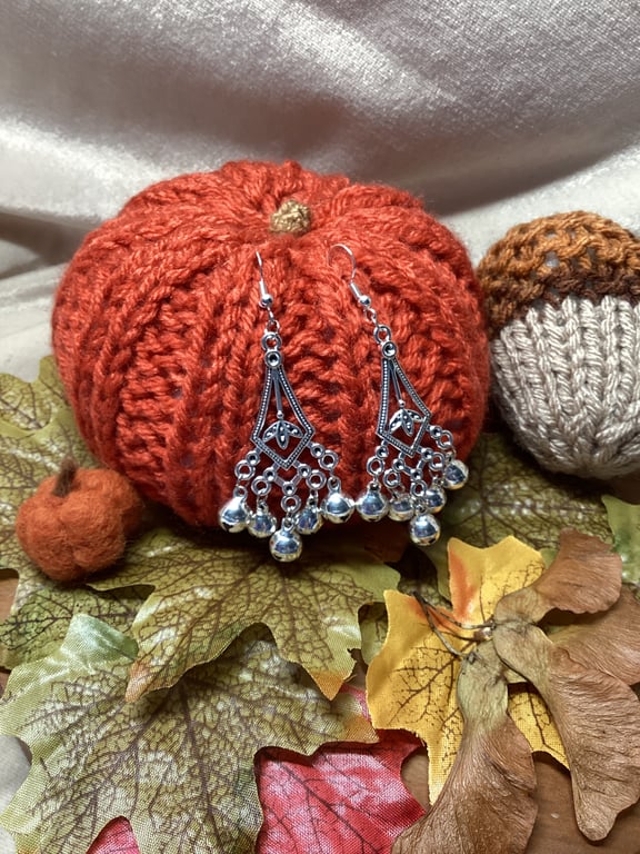  Witches Bell Chandelier earrings. Free Postage. 2