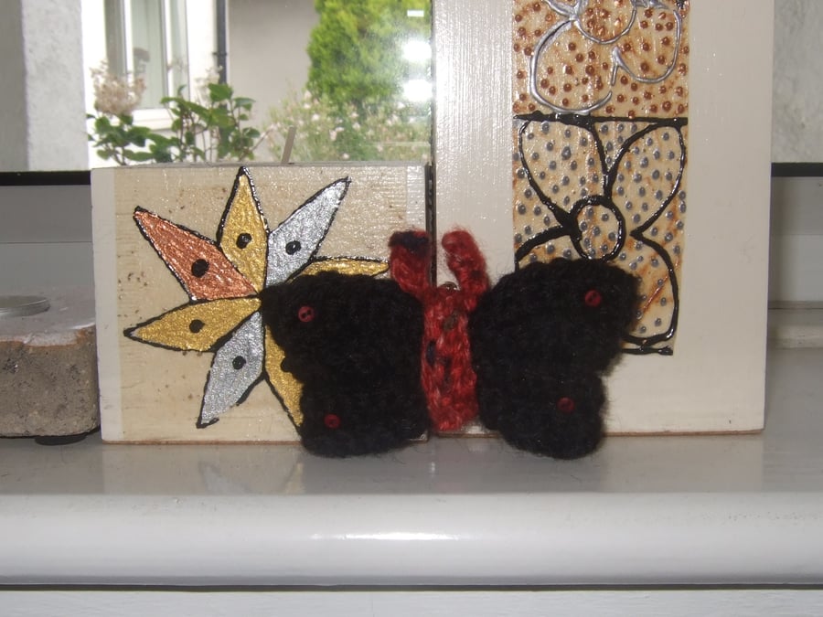 Handmade Butterfly Brooch, Free Postage