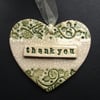 ceramic heart decoration Home Sweet Home