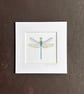 August Dragonfly Birthstone 5" x 5"