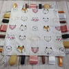 Woodland Faces taggy blanket 