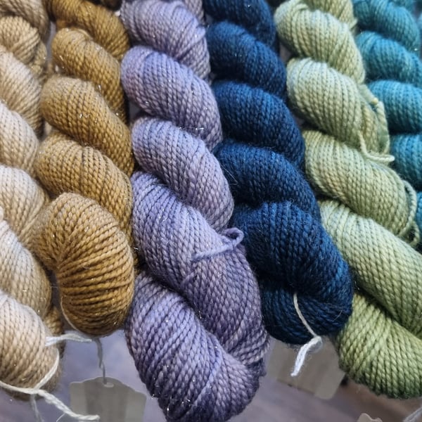 Sparkle mini skeins