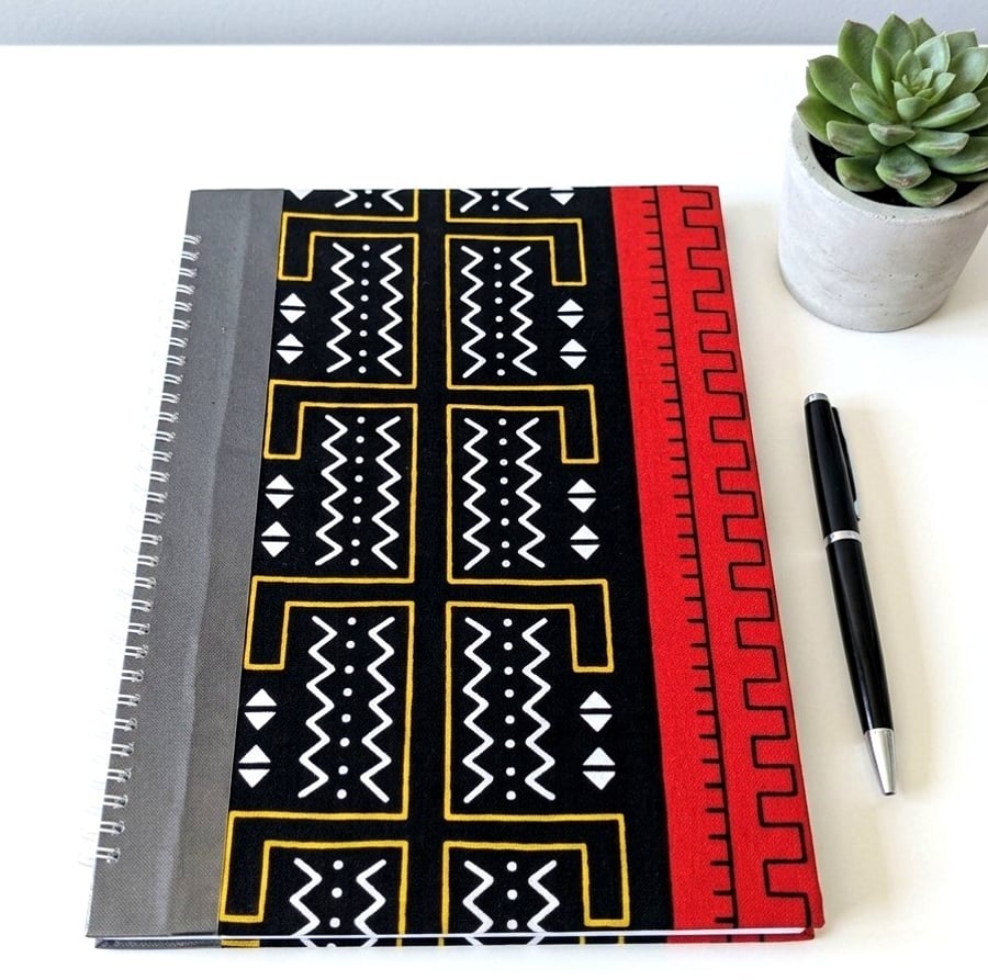 A4 Notebook journal - Heritage patterned 