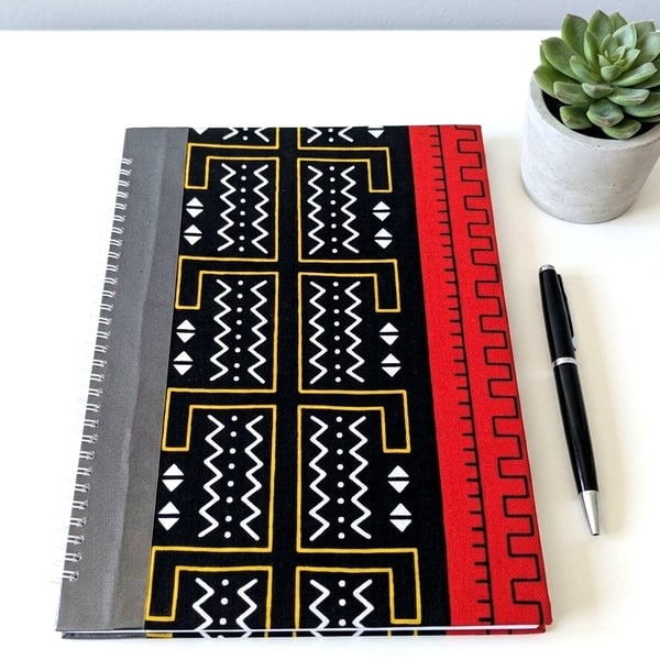 A4 Notebook journal - Heritage patterned 