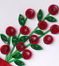Quilled roses bouquet card - With all my love - Image 4