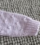 16" Baby Girls Knots V Neck Cardigan (Lilac) - Image 6
