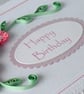 Quilled happy birthday card - Image 3