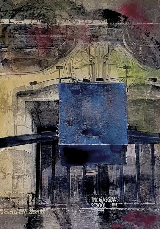 Detail of Glasgow School of Art, Fine Art Archival print Limited Edition of 250