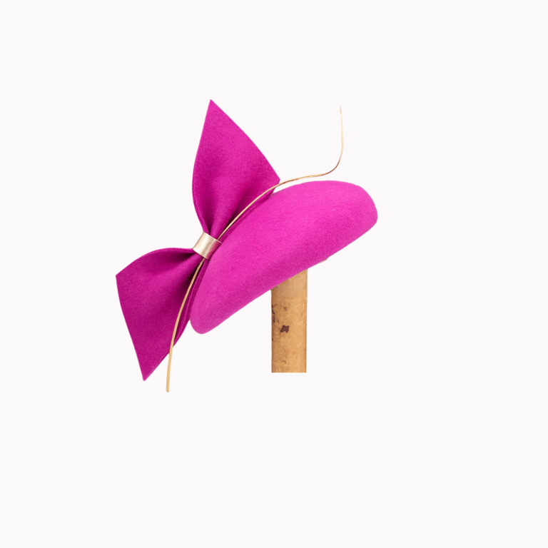 Pink Wedding Hat for Women 