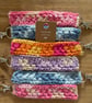 cotton wristlet key ring 