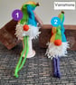 Rainbow Lavender Scented Gnome - Orange Noses - Image 10