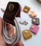 THREE Leather cable clips - Image 4