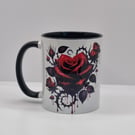 Gothic Rose Mug