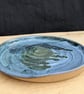 Swirly blues toasted spoon rest - Image 2