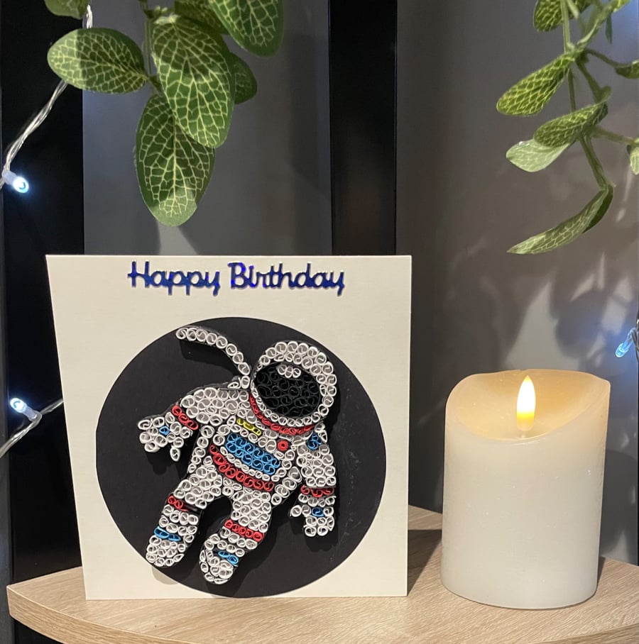 SALE. Stunning Handmade Quilled Card