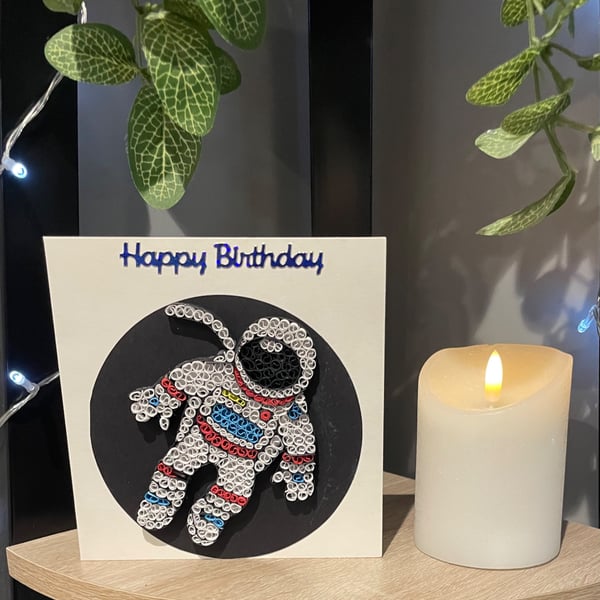 SALE. Stunning Handmade Quilled Card