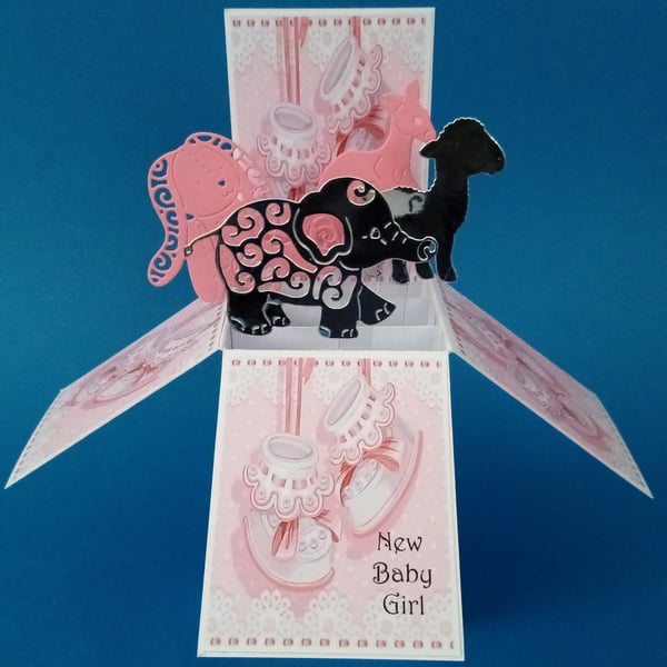 New Baby Girls Card