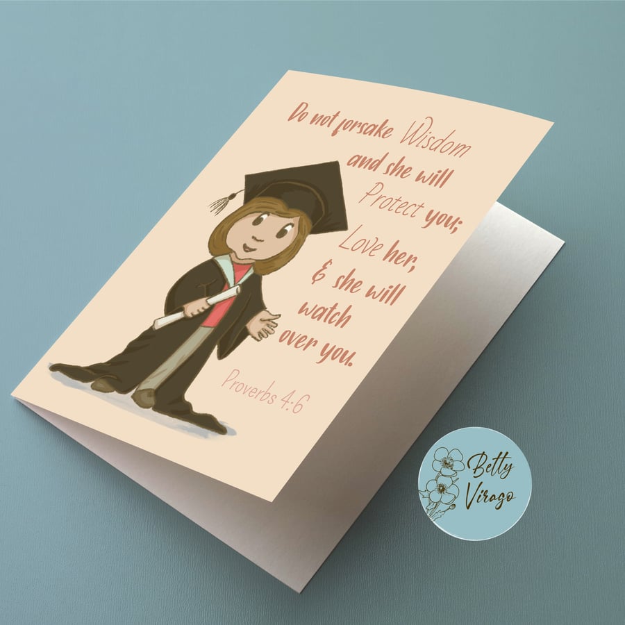 Christian Graduation card