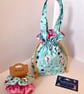 Beautiful Childs Bag - Dolly Bag  with matching hair scrunchies - girls bag set - Image 1