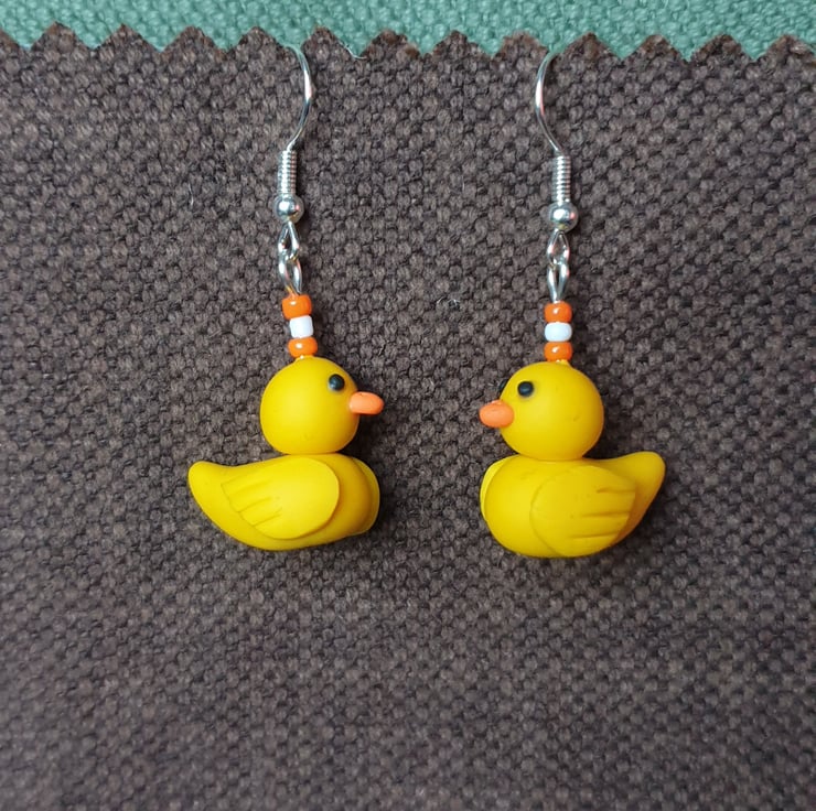 Rubber Duck Earrings – The Attic