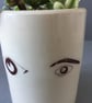 Eye, Eye Cup. Pot. Ceramic.Handmade.Gift. Novelty. Tea light. - Image 6