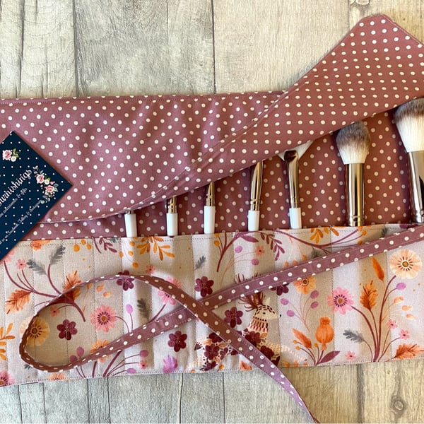 Cosmetic Brush Roll 
