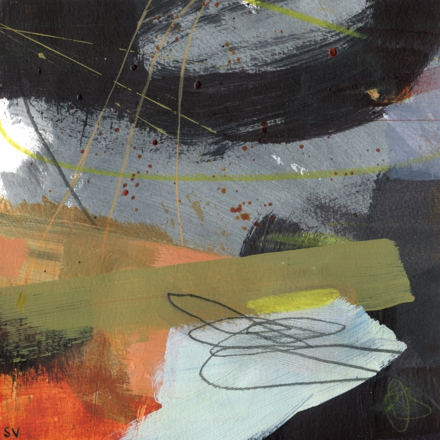 The Restless Wind, original landscape painting