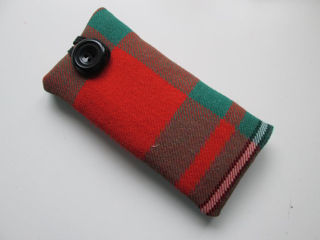 Tartan Glasses Case