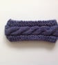 EARWARMERS, Headband . Alpaca, wool blend . Various colours. Super soft. - Image 2