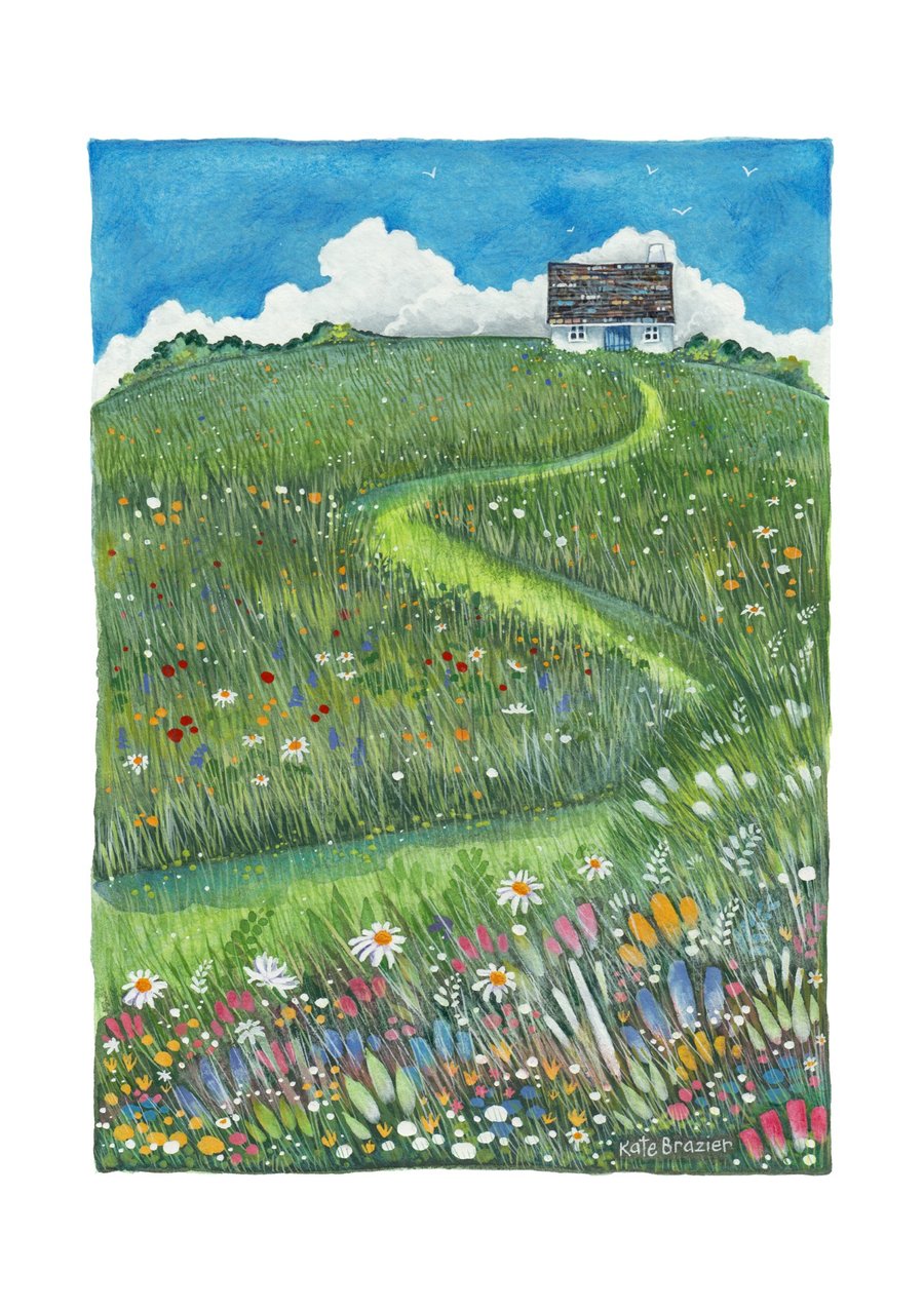 Daisy Hill Cottage - PRINT - Signed Limited Edition Giclee Print