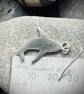 Silver shark earrings - Image 3