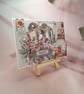 Handmade Vintage Style Greeting Card (45) C6 Size - Image 2