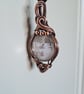 Stay Wild Moon Child Glass & Copper Pendant Necklace Gift Jewellery Jewelry 