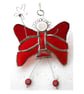 Fairy Angel Suncatcher Stained Glass Red 030 - Image 4