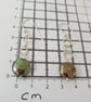 Sterling Silver Coin Pearl Drop Earrings Bronze Toned Cultured Pearl Dangle - Image 7