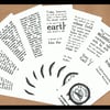 CLEARANCE - Set of 8 x bookish quotation bookmarks - a literary gift!