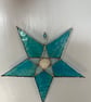 Large stained glass shell heart  - Image 4
