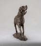 Bronze Resin Playing Labrador Dog Statue Medium Bronze Resin Sculpture - Image 3