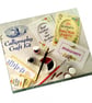 Calligraphy Craft Kit including Cards, Ink, Brush, Bookmarks & Instructions - Image 1