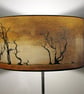 Hawthorn Trees Drum Lampshade by Lily Greenwood - Large - 45cm - Image 4