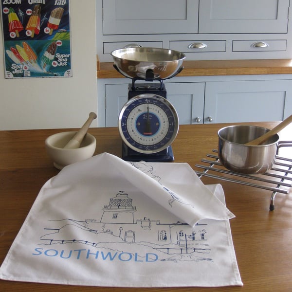 Southwold Lighthouse Tea Towel