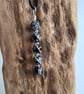Handmade 925 Silver & Snowflake Obsidian Necklace Pendant Chain & Gift Boxed - Image 5