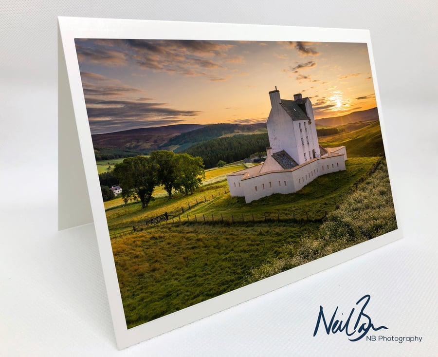 Corgarff Castle, Cairngorms - Scottish Greeting Card by Neil Barr