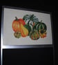 Decorated Metal Chalk Board Blackboard Pumpkins Country & Modern Kitchen  - Image 2