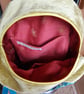 Gold and multicoloured velvet backpack - Image 2