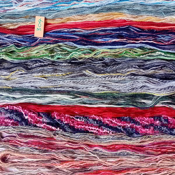 Tapestry, embroidery, weaving, tassel making threads, yarns and fibres. 