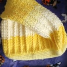 Crochet knot bag.