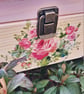 Wooden Pine Jewellery Keepsake Box Highland Cow Floral - Image 2