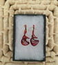 Lacquer Resin Earrings - Image 1
